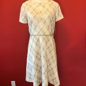 Tahari Arthur S. Levine Dress with exquisite sequin, pearl detail, size 14